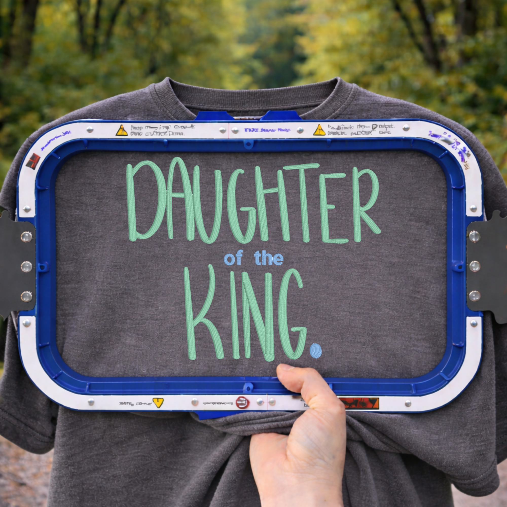 Daughter of the King Embroidery T‑Shirt