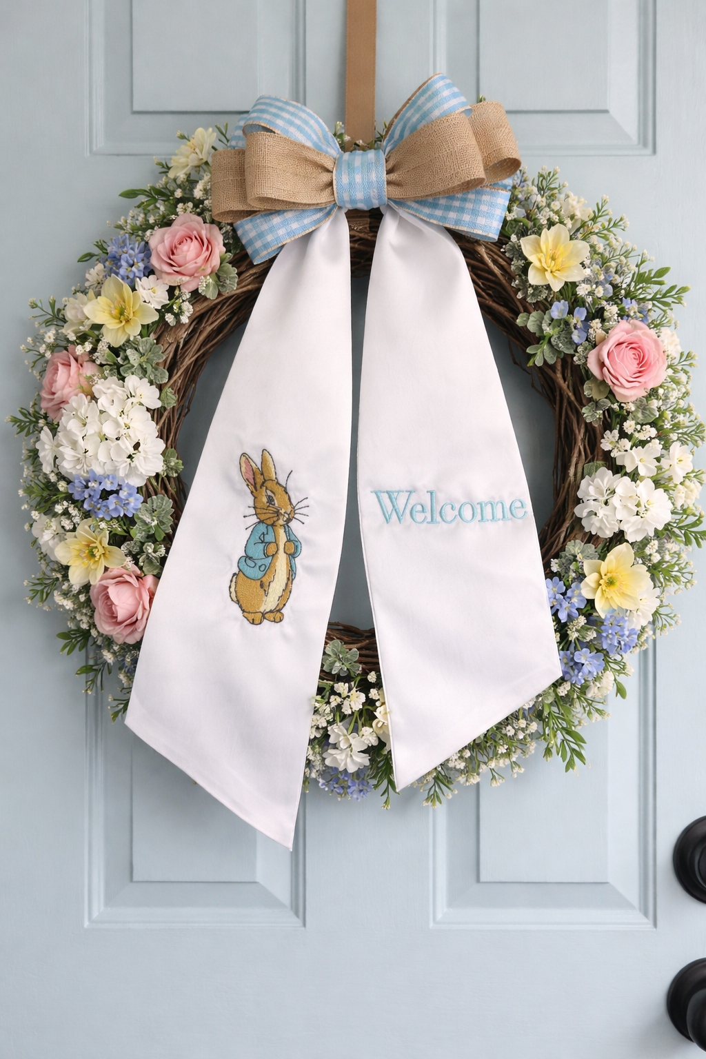 Easter Wreath Sash