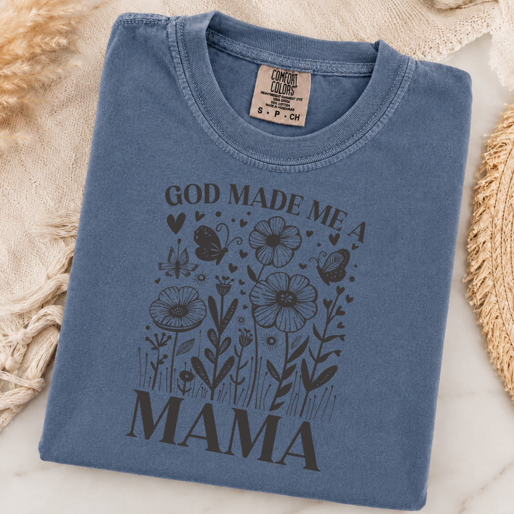 Floral Faith Mama Graphic Tee