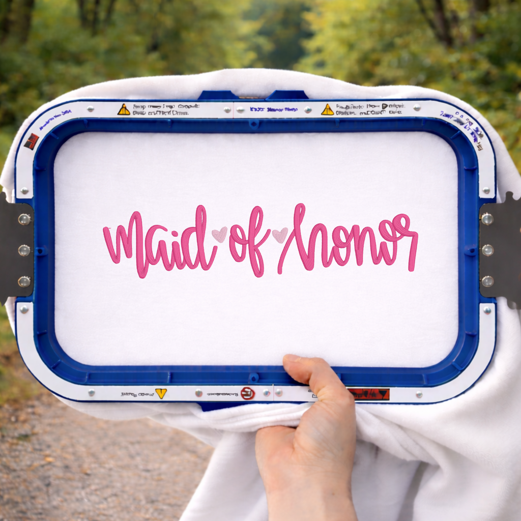 Maid of Honor Sweatshirt | Embroidery | Bridal