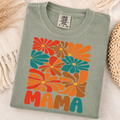 Retro Floral Mama Graphic Tee