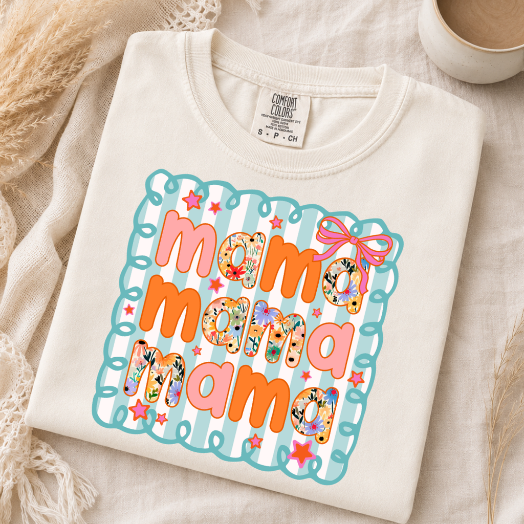 Groovy Mama Floral Graphic Tee
