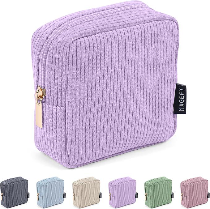 Personalized Embroidered Cosmetic Bag | Custom Name Pouch, Travel Toiletry Bag