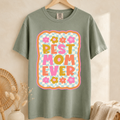 Best Mom Ever Groovy Graphic Tee