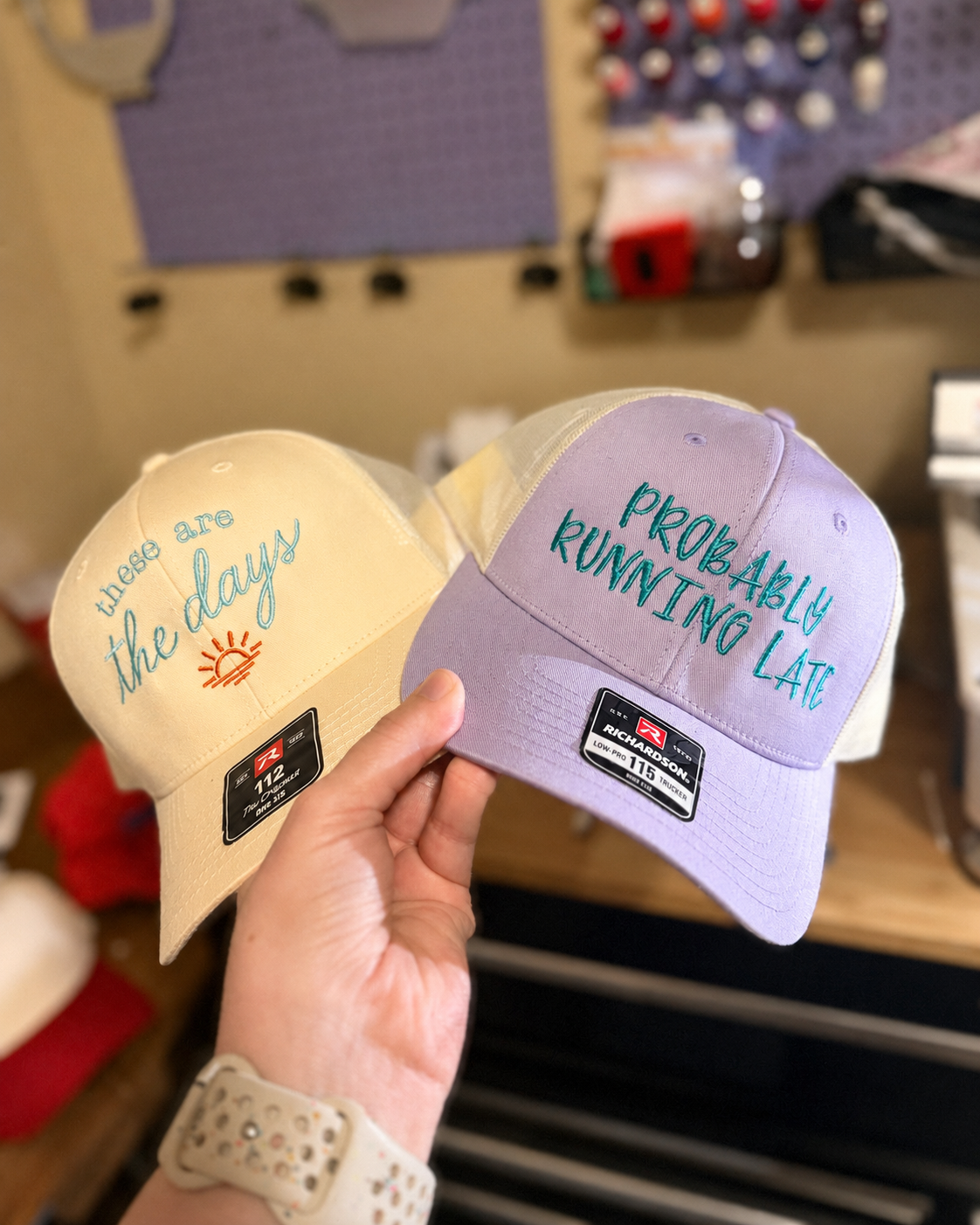 These Are The Days Embroidered Hat