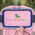 BookWorm Embroidered T-Shirt