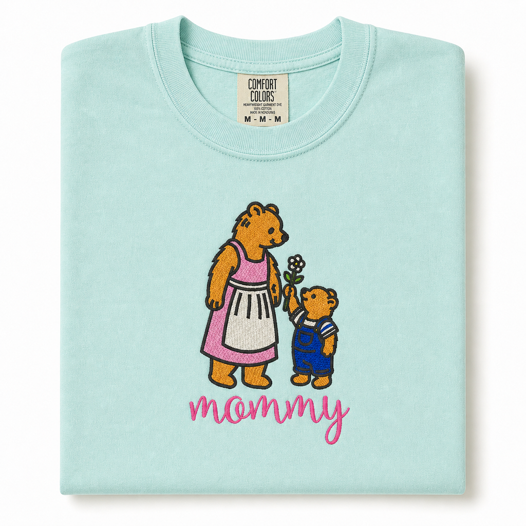 Mama Bear Embroidered Shirt | Custom Mom Sweatshirt | Cozy Mother’s Day Gift