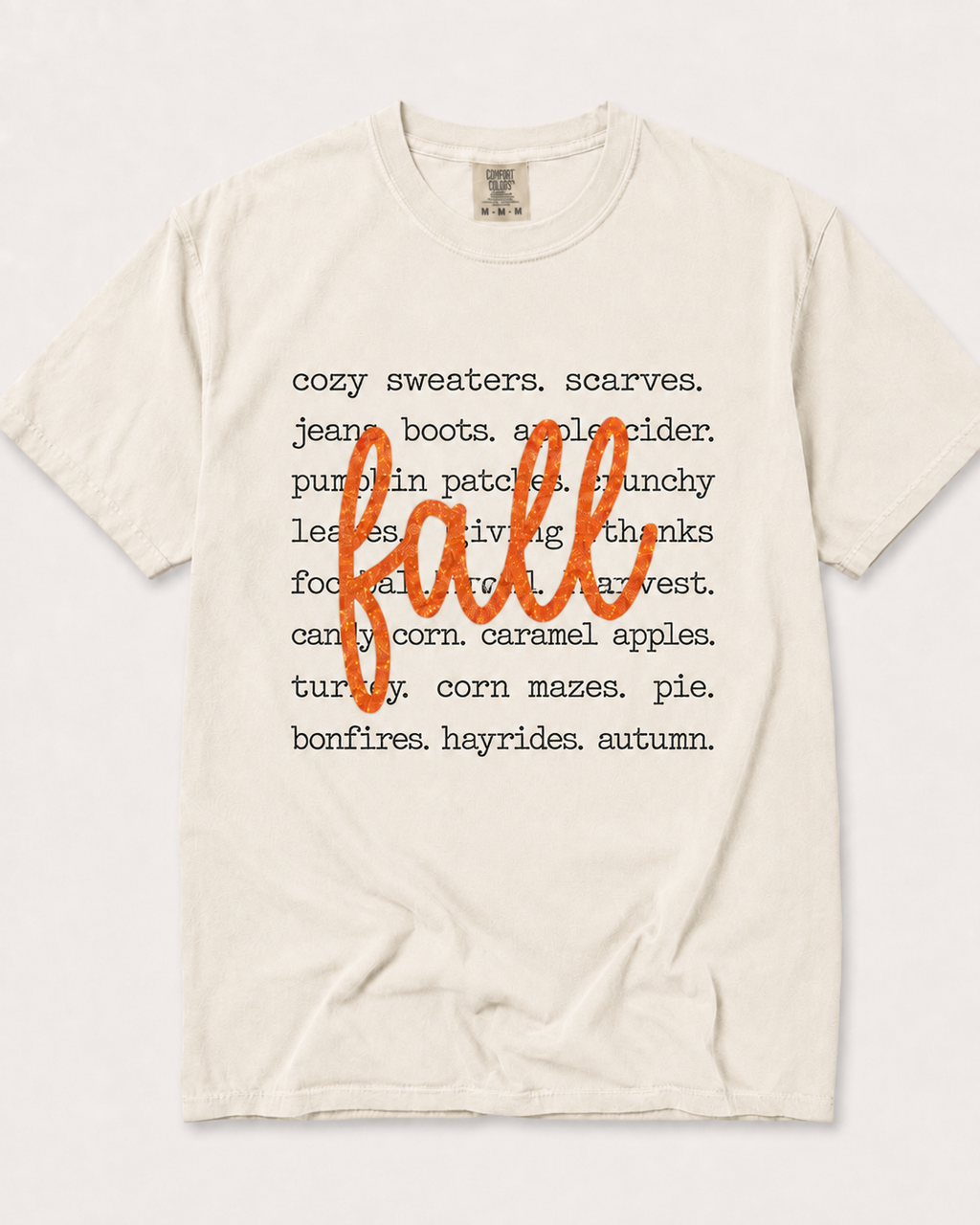 Fall Favorites Graphic Tee - Black