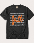 Fall Favorites Graphic Tee - White