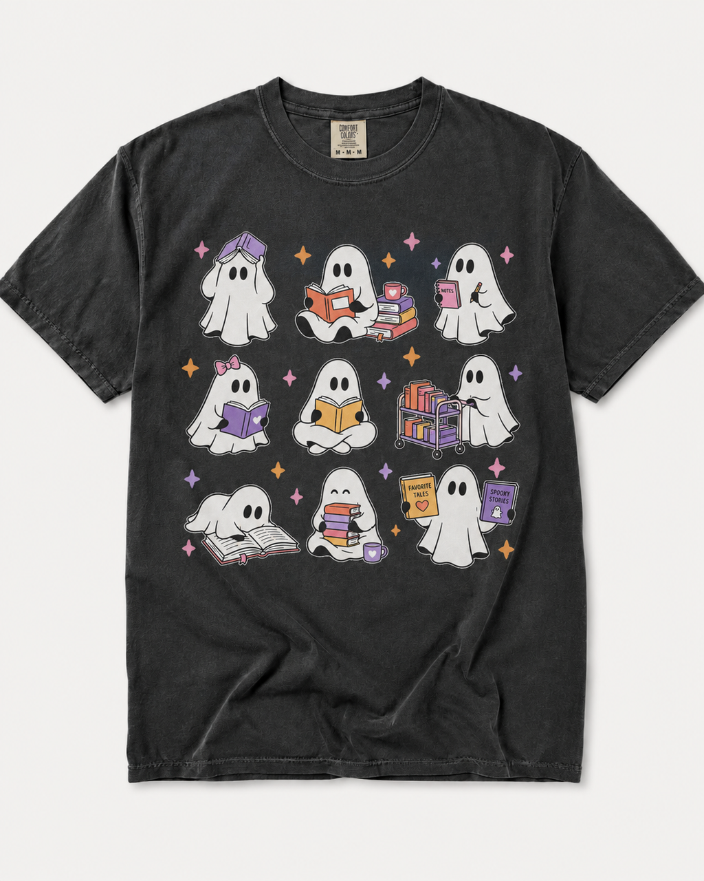 Ghosts Reading Graphic Tee