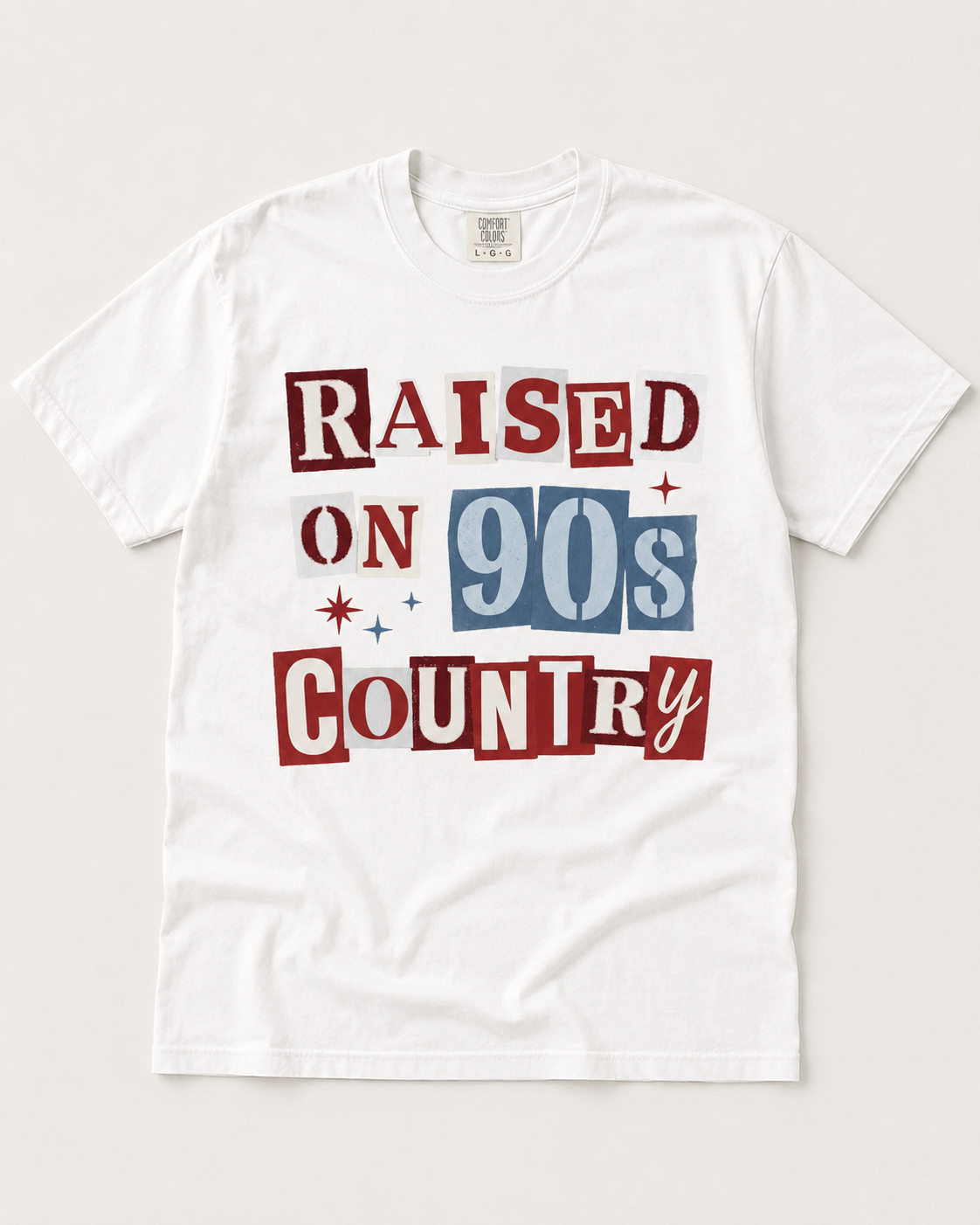 Raised on 90's Country Graphic Tee