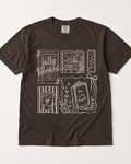 Fully Booked Graphic Tee - Cream