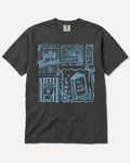 Fully Booked Graphic Tee - Light Blue