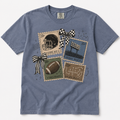Vintage Football Stamp Graphic Tee