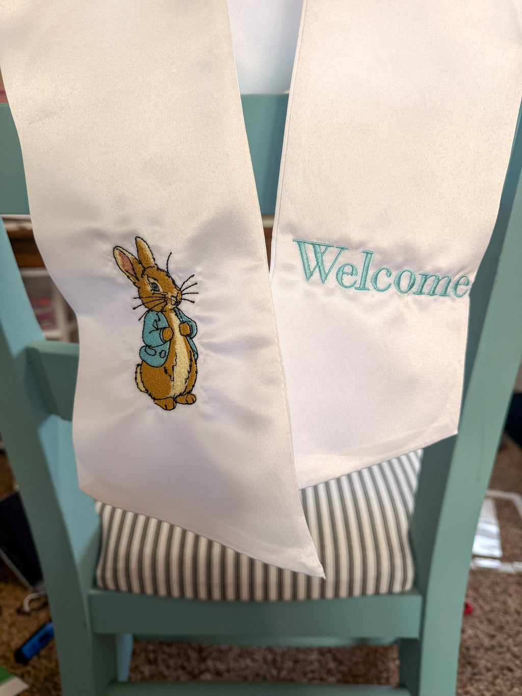 Easter Wreath Sash