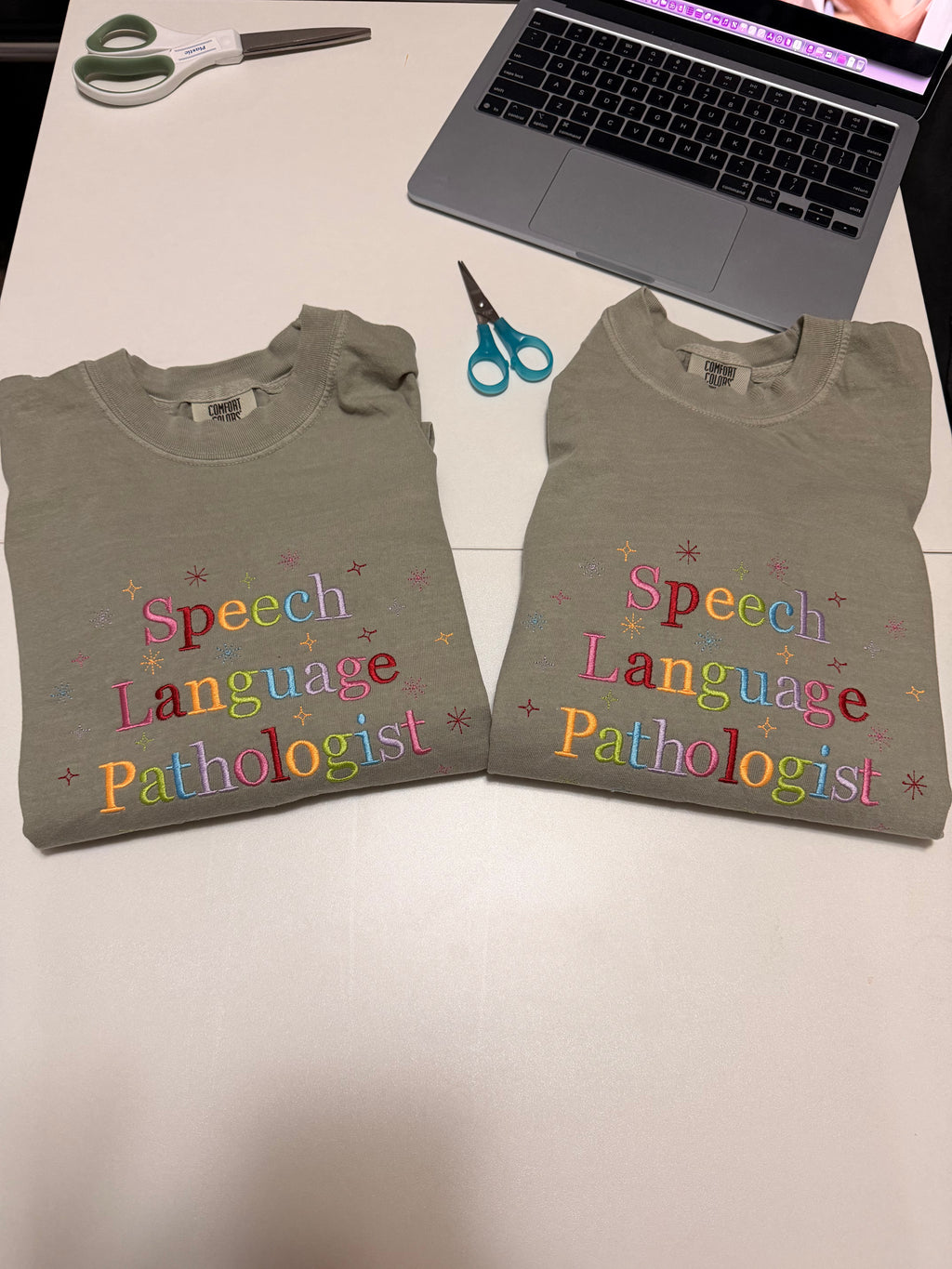 Your Custom Text Embroidered Tee