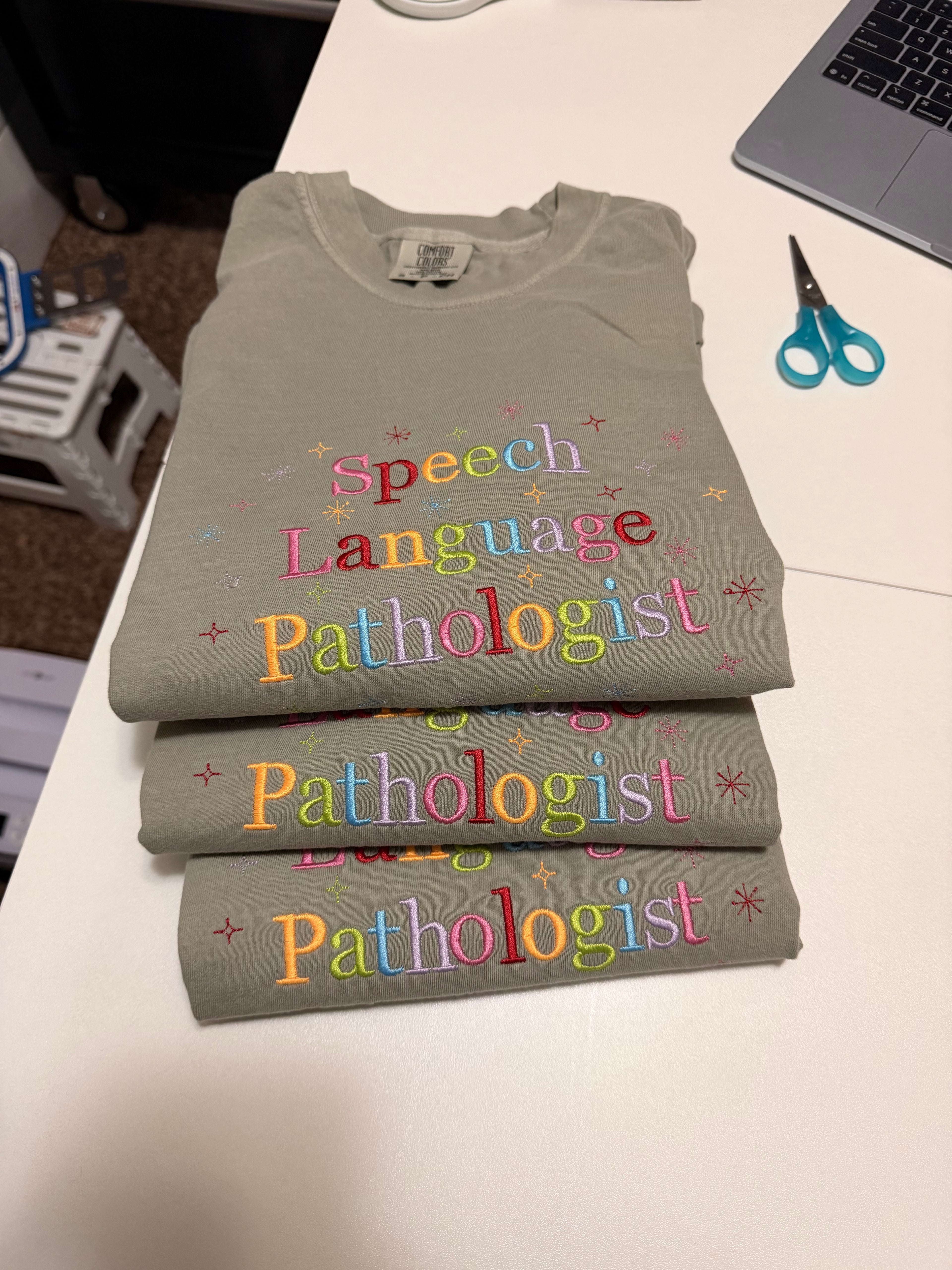 Your Custom Text Embroidered Tee