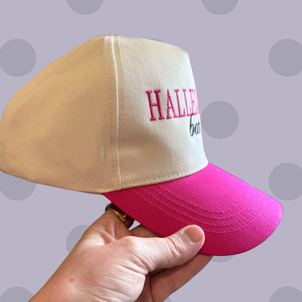 Embroidered Hallelujah Babe Trucker Hat