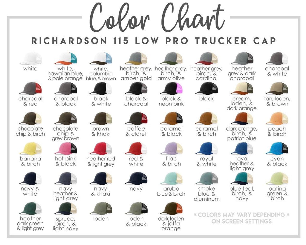 Embroidered Blessed Trucker Hat, Custom Hat, Personalized Hat