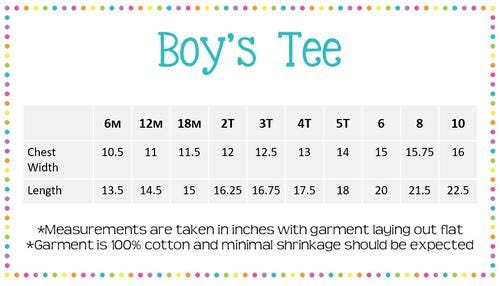 Boys Embroidered Book Stack Shirt, Personalized Initial Apple Tee, Cotton Back to School