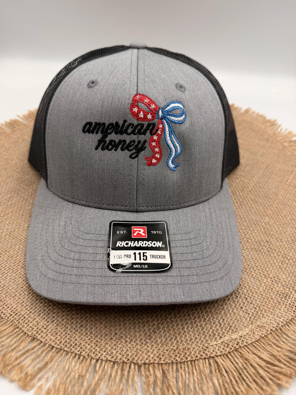 Embroidered Hat, American Honey, Richardson 115