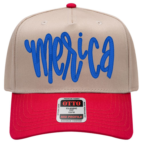 'merica embroidered hat